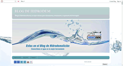 Desktop Screenshot of hidrodemolicion.info