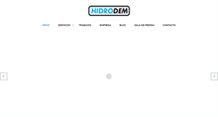 Desktop Screenshot of hidrodemolicion.com